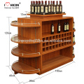 Sell More Wine With Beautiful Customized Commercial Liquor Whiskey Wine Wooden Glass Display Cabinet